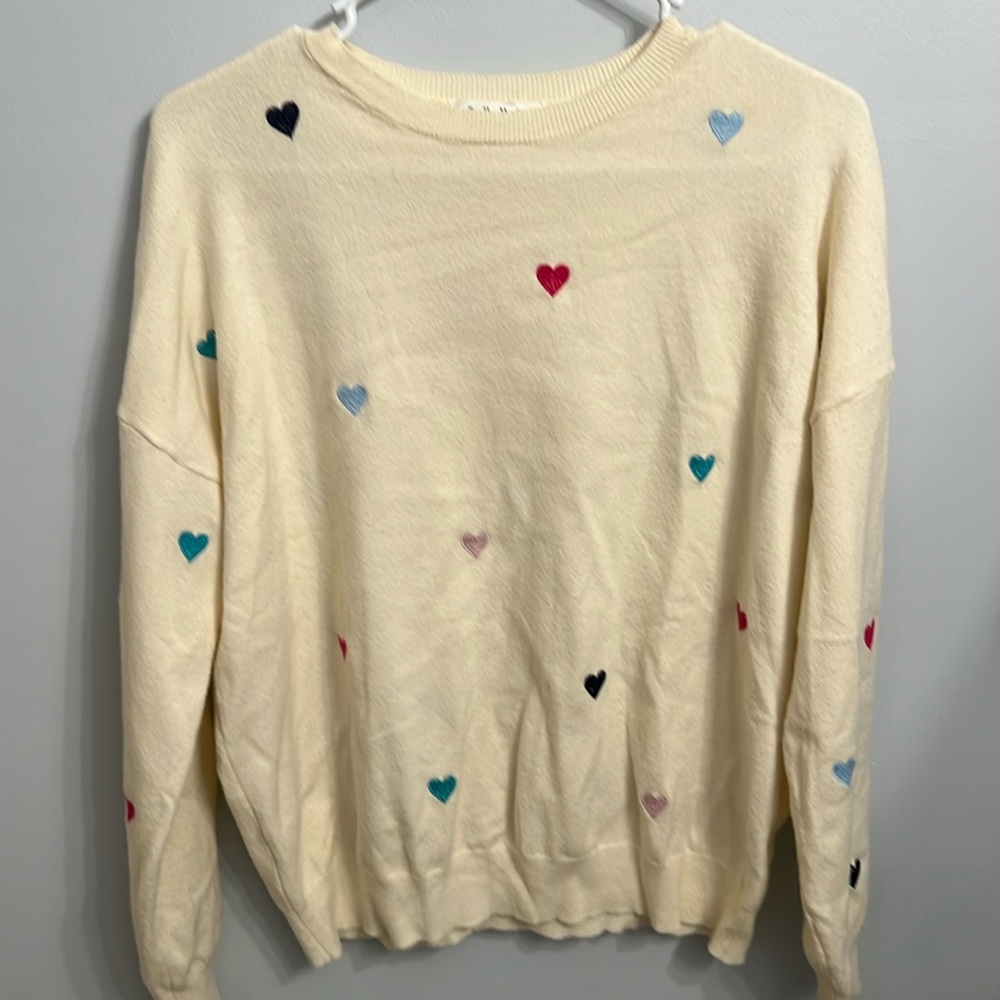 THML heart sweater
